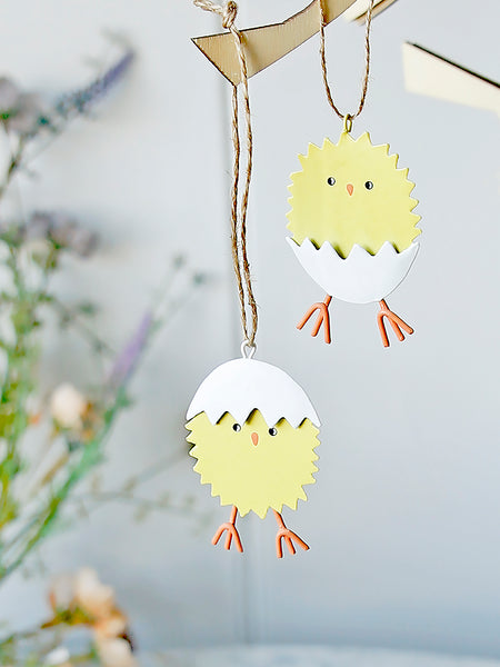 Easter Chick in Egg Hanging Decoration
