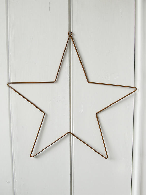 Bronze Star Hanging Decoration