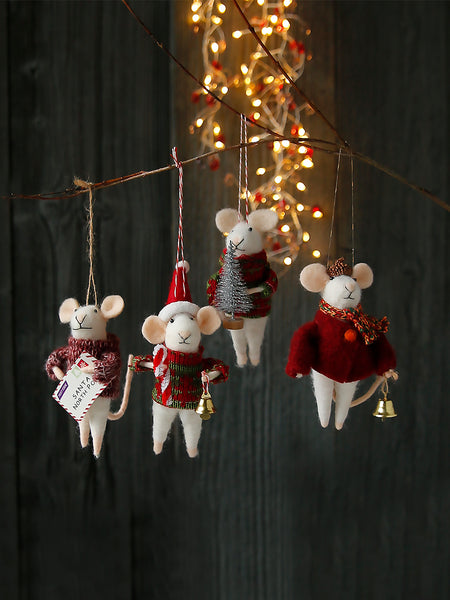 Felt Christmas Jumper Mouse