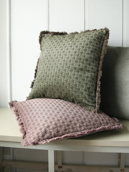 Brushed Cotton Shades of Autumn Cushion Collection