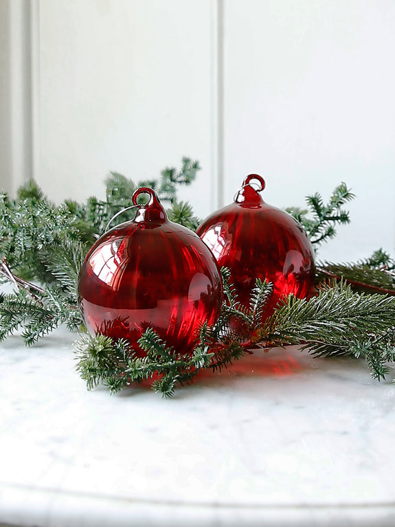 Red Glass Bauble
