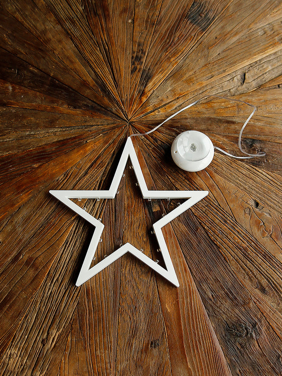 White LED Star Window Decoration