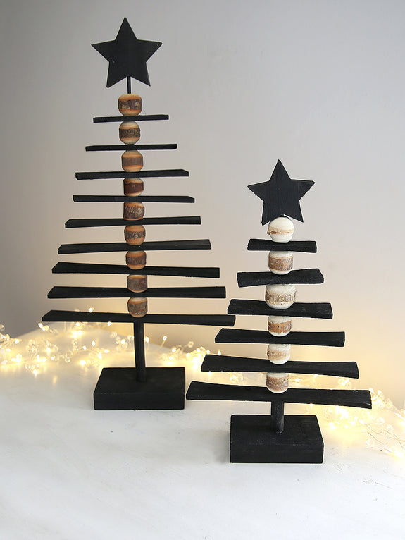 Black Decorative Christmas Tree