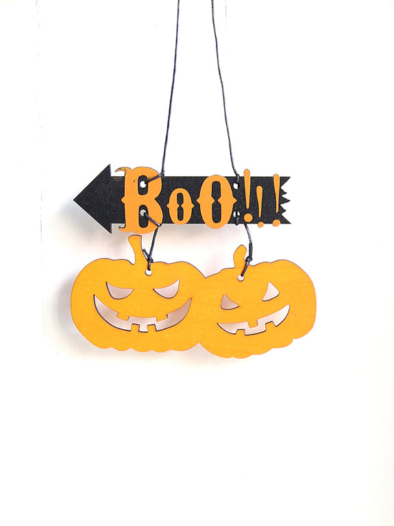 Mini Boo Halloween Sign