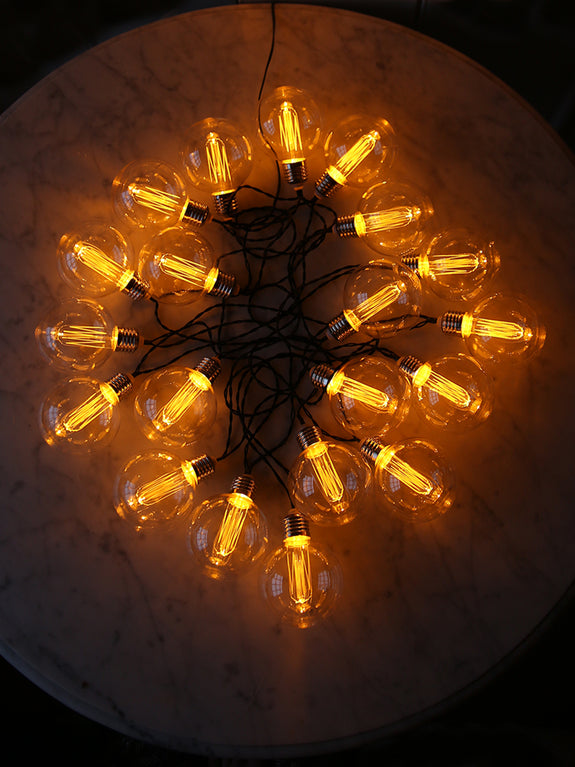 Globe Edison Light Garland