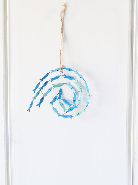 Mini Fish Swirl Hanging Decoration