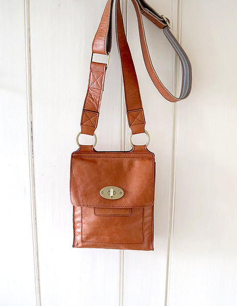 Mulberry Antony Leather Cross-body Bag in Brown