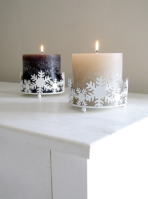 Snowflake Candle Ring