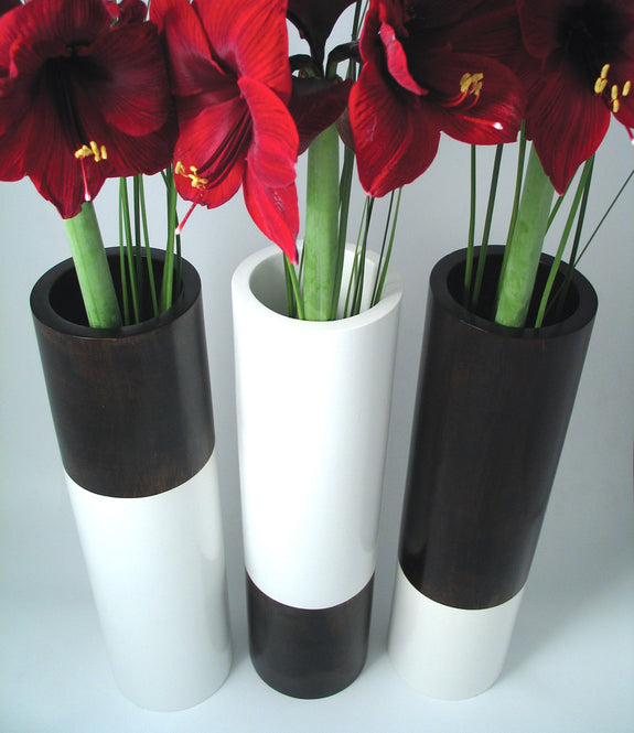 Tall 2-Tone Vases