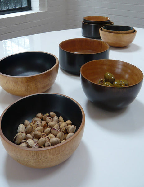 Two-Tone Snack Bowls
